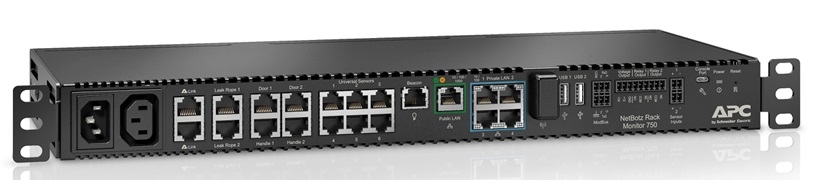 APC NetBotz Rack Monitor 750 | 2306 - NBRK0750 / NetBotz Rack Monitor 750 proporciona vigilancia integrada, detección, control de acceso y alertas avanzadas para entornos de TI de todos los tamaños 