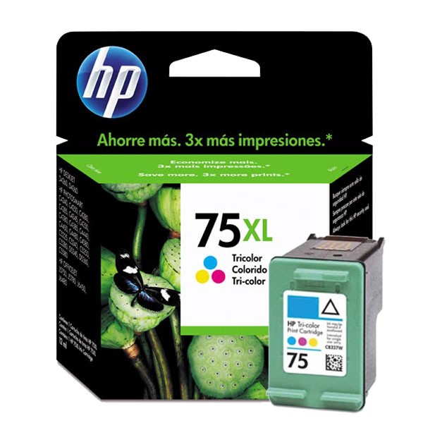 Tinta para HP DeskJet D4260 / HP 75XL | 2208 - CB338WL / Original Ink Cartridge HP 75XL Tricolor. HP75XL 