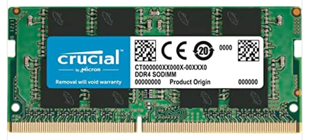 Memoria RAM 32GB para Workstation / Crucial | 2403 - Modulo de Memoria RAM Crucial de 32GB para Workstation. Garantía 3-Años. 