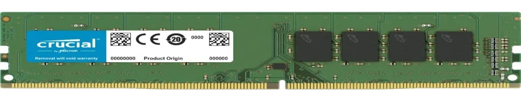 Memoria RAM 32GB para PC / Crucial | 2403 - Modulo de Memoria RAM Crucial de 32GB para PC de Escritorio. Garantía 3-Años