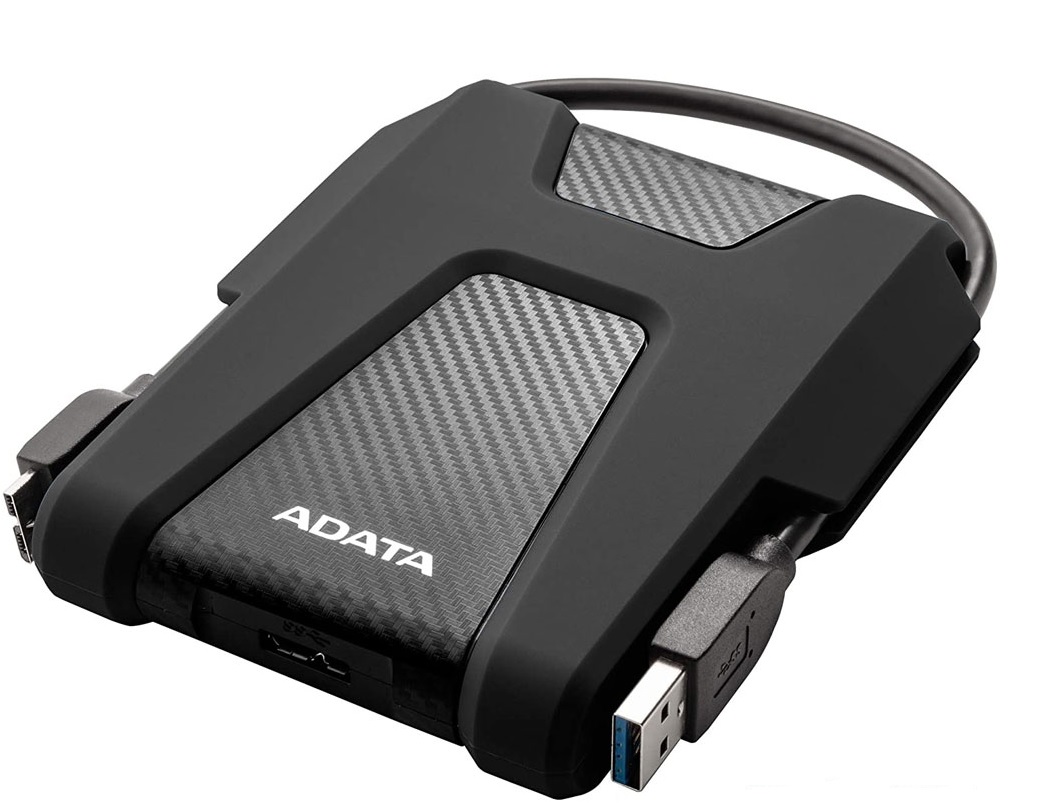 Disco Externo  1TB Antigolpes / ADATA HD680 Negro| 2306 - AHD680-1TU31-CBK / Disco HDD Externo Antigolpes de 1TB, Factor de forma: 2.5'', Interfaz: USB 3.2 Gen1, Diseñado para absorber los golpes más duros, Puede conectarse a consolas