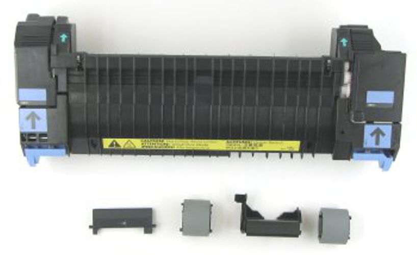 Unidad Fusora para HP Color LaserJet CP3505 / RM1-4348-MK | 2304 - HP Fuser Maintenance Kit 110-120V. Incluye: Fuser Assembly, Tray-1 Pickup Roller, Tray-1 Separation Pad, Tray-2 Pickup Roller, Tray-2 Separation Pad. RM1-2665-MK