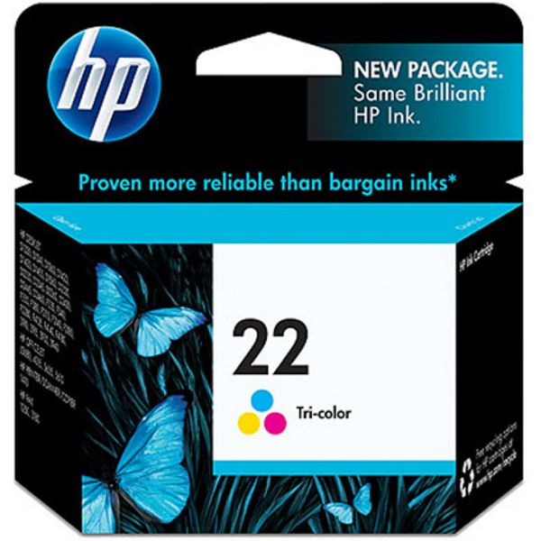 Tinta para HP DeskJet 3940 / HP 22 | 2208 - C9352AL / Original Ink Cartridge HP 22 Tricolor. HP22 