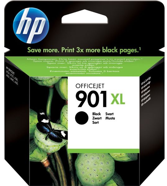 Tinta para HP OfficeJet J4540 / HP 901XL | 2208 - CC654AL / Original Ink Cartridge HP 901XL Black. HP901XL 