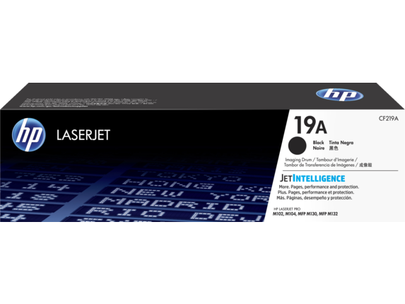 Unidad de Imagen para HP M102 / HP 19A | 2309 / CF219A - Original Drum HP 19A Negro para HP LaserJet Pro M102w. Rendimiento 12.000 Páginas al 5%