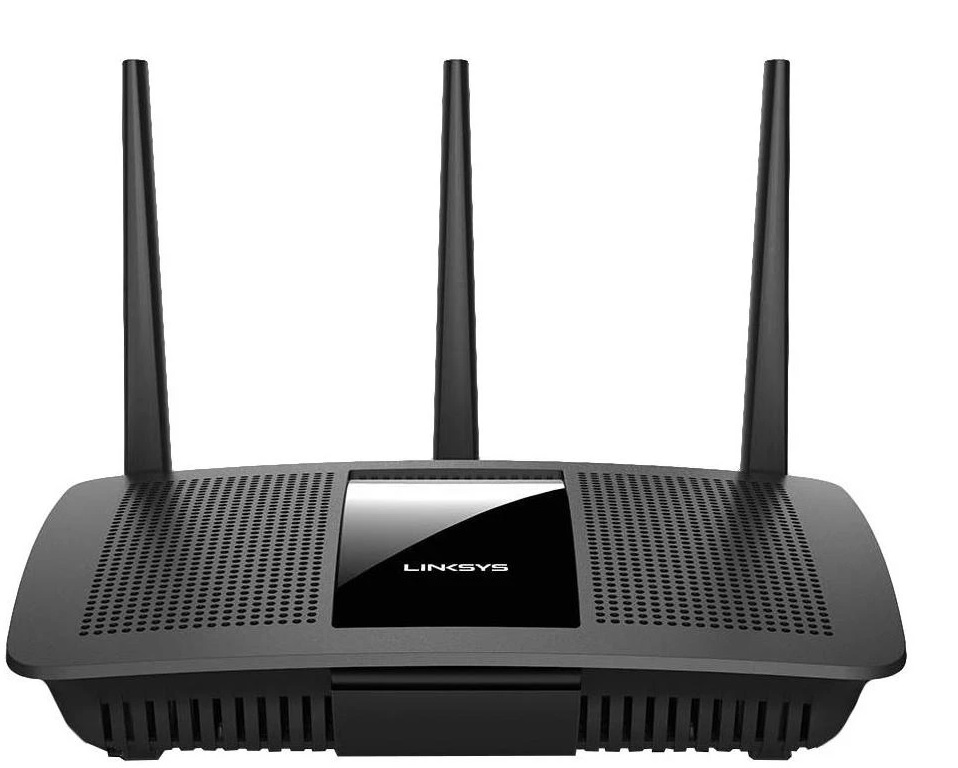 Router Wi-Fi 5 Dual Band / Linksys EA7450 | 2405 - Router inalámbrico, Doble banda AC1900, Velocidad: 300 Mbps + 1600 Mbps, WiFi 5 y 4, Bandas: 2.4 y 5 GHz, Puertos: (1x WAN Gigabit, 4x LAN Gigabit), Antenas: 3 antenas