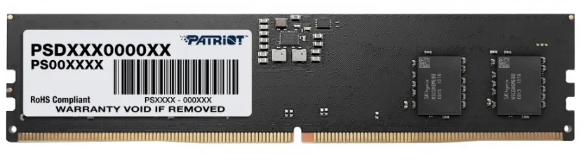 Memoria RAM 32GB para PC de Escritorio / Patriot | 2312 - Modulo de Memoria RAM Patriot de 32GB para PC de Escritorio. Garantía 3-Años