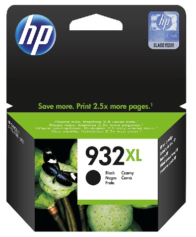 Tinta para HP OfficeJet 6600 / HP 932XL | 2208 - CN053AL / Original Tinta HP 932XL Negro. HP932XL 