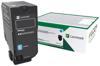Toner Lexmark 84C4HC0 / Cian 16k | 2405 - Toner Lexmark 84C4HC0 Cian. Rendimiento: 16.000 Páginas al 5%. Lexmark CX725dhe   