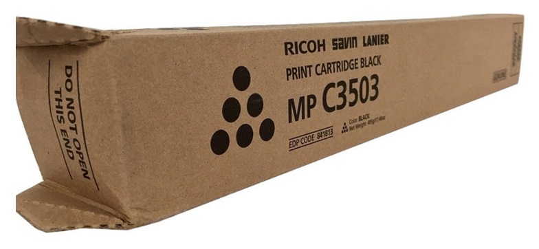 Toner Ricoh MP C3503 / Negro 29.5k | 2404 - Toner Ricoh MP C3503 841813 Negro. Rendimiento 29.500 Páginas al 5%. Ricoh MP C3003 MP C3004 MP C3503 MP C3504 
