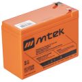 Batería 12V/  7.8Ah - MTEK MT1270HR AGM | 2304 - Baterías MTek de Plomo-Acido, Regulada por válvula (VRLA), Sellada libre de mantenimiento 