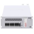 MikroTik CCR1016-12G / Router 12-Puertos | 2405 - Cloud Core Router de grado Industrial con 12-Puertos Ethernet Gigabit, 1-Puerto USB, 1-Puerto Serial RJ-45, Procesador TLR4-01680 16-Core 1200Mhz, Memoria RAM 2GB, Memoria de almacenamiento 512MB