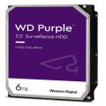 Disco Duro  6TB Videovigilancia - WD Purple WD63PURZ | 2305 - Disco Western Digital para Videovigilancia, Capacidad de almacenamiento de 6TB, Factor de forma de 3.5'', Interface SATA III 6 Gb/s, Memoria Caché de 128MB, Capacidad de Trabajo 7x24 