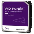 Disco Duro  6TB Videovigilancia / WD Purple WD64PURZ | 2305 - Disco Western Digital para Videovigilancia, Capacidad de almacenamiento de 6TB, Factor de forma de 3.5'', Interface SATA III 6 Gb/s, Memoria Caché 256MB, Transferencia de datos 180 MB