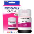 Tinta Epson 504 T504320-AL / Magenta 6k | 2402 - Tinta Original Epson 504 Magenta. Rendimiento 6.000 Páginas al 5%.. Epson L4150 L4160 L4260 L6161 L6191 L6270 L14150 