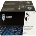 HP  78A CE278AD / Pack x2 | 2405 - Toner HP CE278AD Pack x2. Rendimiento 2x 2.100 Pág al 5%. HP M1530 M1536 P1560 P1566 P1606 P1566 