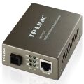 TP-Link MC112CS / Convertidor de Medios | 2405 - Conversor Multimedia WDM. Convierte 100BASE-FX Fibra a 100Base-TX Cobre o viceversa,  Fibra Mono-Modo, 10/100 Mbps, Transmisión 1310nm y Recepción 1550nm, Half-Duplex / Full-Duplex 