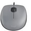 Mouse Alámbrico - Logitech Silent M110 / 910-005494 Gris | 2109 - Mouse alámbrico, Sensor óptico, 1000 dpi, Botones: 3, Desplazamiento línea a línea, Rueda de desplazamiento, Conector: USB-A, Dimensiones:  113 x 62 x 38 mm, Peso: 85 g, Cable: 1.8 m