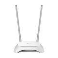 Router TP-Link TL-WR840N / 2.4Ghz / 300 Mbps | 2307 - TL-WR840N / Router inalámbrico Wi-Fi 4 802.11n, 2.4Ghz Band, 2-Antenas Externas, Modos de funcionamiento: AP, Router, Extensor & WISP, Velocidad 300Mbps, 4-LAN 10/100, 1-WAN 10/100, SPI Firewall 