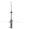 Antena Base UHF – TXPRO TXAB406512 | 2111 – Antena Base UHF, Omnidireccional, Frecuencia: 406-512 MHz, Ganancia: 4.5 dB, Potencia: 200 Watts, Conector: UHF Hembra, Longitud: 1.1 m, Ancho de banda: 10 MHz, Resistencia: 193 km/h