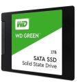 SSD SATA 1TB / WD WDS100T3G0A | 2405 - Unidad de Estado Solido SATA Western Digital Green, Capacidad de Almacenamiento 1TB, Formato 2.5'', Tipo de memoria Flash NAND: Celda de un solo nivel (SLC), Interface SATA III 6 Gb/s, Velocidad 545 Mbps