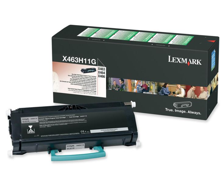 Toner para Lexmark X463 / X463H11G | Original Toner Lexmark X463H11G Negro X463MFP