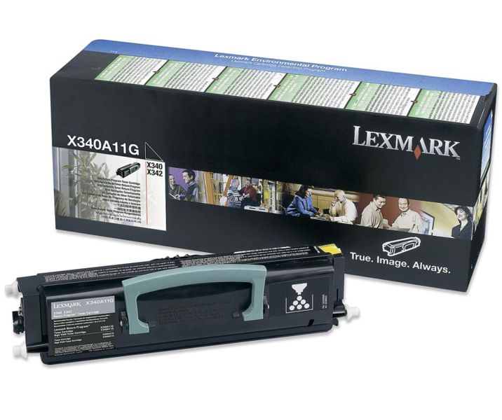 Toner para Lexmark X342 / X340A11G | Original Toner Lexmark X340A11G Negro x342n 