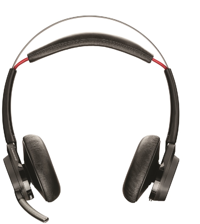 Auricular Bluetooth / Plantronics Voyager Focus UC B825-M | Inalámbrico, USB, Alcance: 45 m, Audifonos Supraaural, Bluetooth, Cancelación de ruido, Uso: Diadema. 202652-102