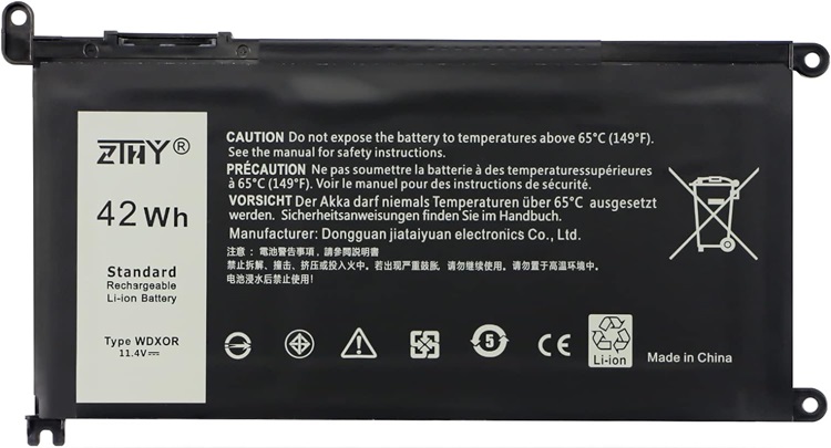 Bateria para Dell Latitude 3480 | 2401 - Batería de remplazo para Dell Latitude 3480, 100% compatible, Tecnología de iones de litio, Protección contra sobredescargas, Protección contra sobrecalentamiento.