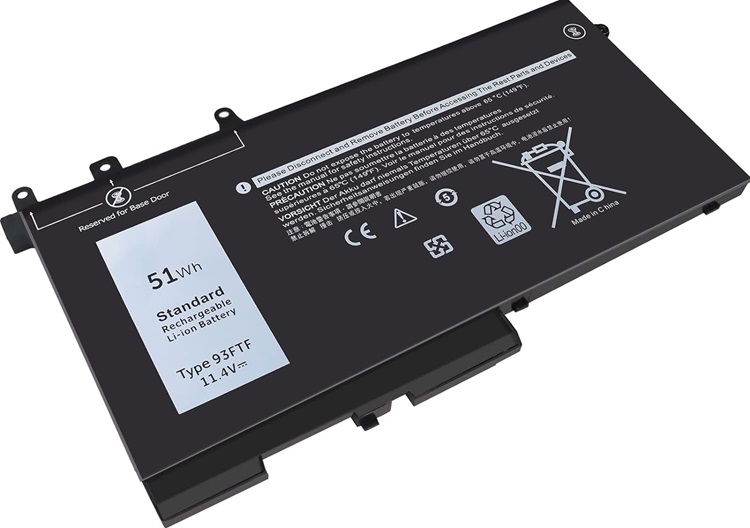 Bateria para Dell Latitude 5280 | 2401 - Batería de remplazo para Dell Latitude 5280, 100% compatible, Tecnología de iones de litio, Protección contra sobredescargas, Protección contra sobrecalentamiento.