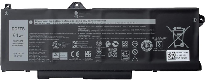 Bateria para Dell Latitude 5421 | 2401 - Batería de remplazo para Dell Latitude 5421, 100% compatible, Tecnología de iones de litio, Protección contra sobredescargas, Protección contra sobrecalentamiento.