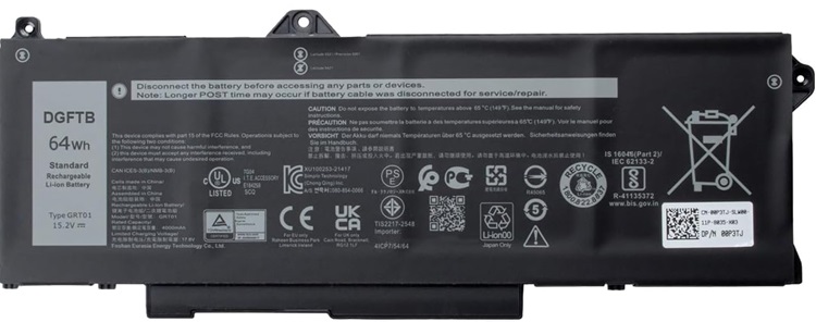 Bateria para Dell Latitude 5521 | 2401 - Batería de remplazo para Dell Latitude 5521, 100% compatible, Tecnología de iones de litio, Protección contra sobredescargas, Protección contra sobrecalentamiento.