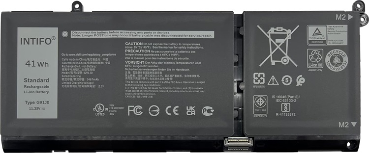 Bateria para Dell Vostro 5515 | 2401 - Batería de remplazo para Dell Vostro 5515, 100% compatible, Tecnología de iones de litio, Protección contra sobredescargas, Protección contra sobrecalentamiento.
