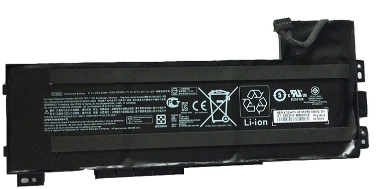 Batería para HP ZBook | 2206 - Batería de remplazo nueva, 100% compatible, Tecnología de iones de litio, Protección contra sobredescargas, Protección contra sobrecalentamiento. Se puede almacenar hasta 6 meses a 25 ℃.