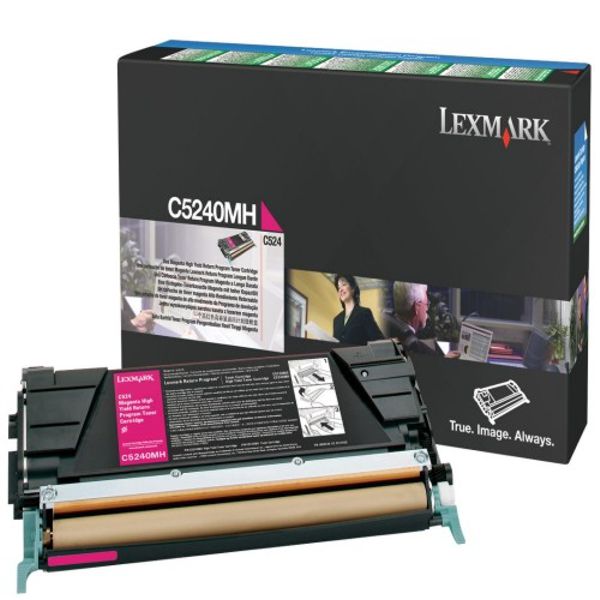 Toner para Lexmark C532 - C5240MH | Original Toner Lexmark C5240MH Magenta 
