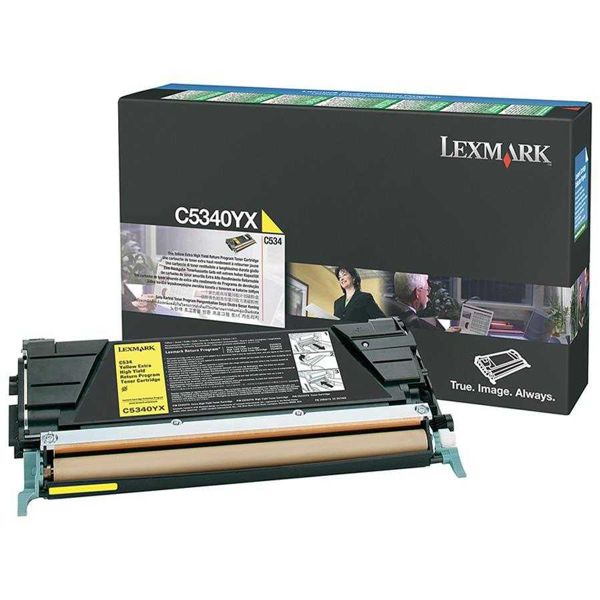 Toner para Lexmark C534 - C5340YX | Original Toner Lexmark C5340YX Amarillo 
