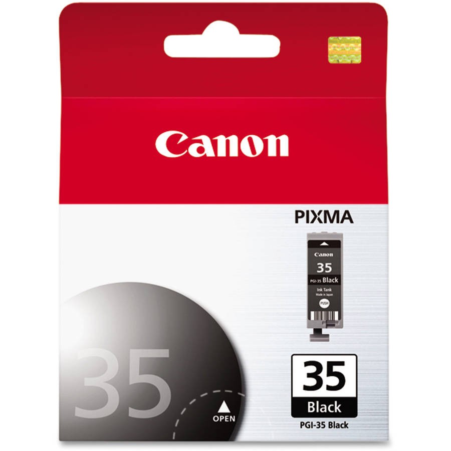 Cartuchos de Tinta Canon para Pixma IP100 - PGI35 | Original Tanque de Tinta Negra Canon PGI-35 1509B020AA. Rendimiento Estimado 200 Páginas. PGI 35.  