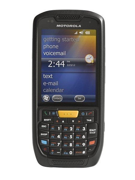  Terminal Portátil Inalámbrica - Zebra KT-MC4597B-BSC | EquivalMotorola MC45, Wi-Fi, Bluetooth Clase II, Celular HSDPA GSM 3.5G, Lector 1D-2D, RAM 256MB, Flash Rom 1GB, Cámara 3.2MB, Sellado IP64, Pantalla Táctil QVGA 3.2’’, GPS, Windows Handheld