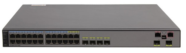 Controlador de Acceso - Huawei AC6605-26-PWR / 02357916 | 2108 - Protocolos de radio 802.11 a/b/g/n/a/ac/ax, 20-Puertos Gigabit Ethernet PoE, 4-Puertos Gigabit Ethernet Combo, 2-Puertos 10GbE Ethernet, Capacidad de reenvío 10 Gbps, Hasta 1024 AP 