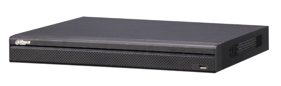 NVR  32-Canales - Dahua NVR5232-4K | NVR Dahua para CCTV, 1U, H.264, 320Mbps, HDMI & VGA, BNC,  Audio: 1 Entrada / 1 Salida, Alarma: 16 Entradas / 4 Salidas, 2x USB, Tecnologia P2P, 1x e-Sata (16TB), Soporta Hasta 2 HDD SATA x 6TB