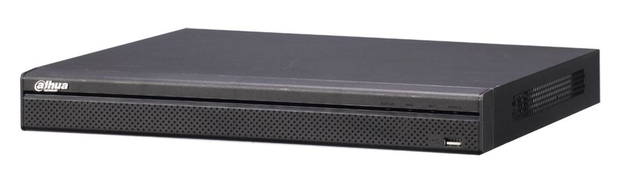 NVR  16-Canales - Dahua NVR4216-4K | NVR Dahua para CCTV, 1U, H.264, 256Mbps, HDMI & VGA, Audio: 1 Entrada & 1 Salida, P2P, Conectividad: USB & POE, Soporta 2 HDD SATA de Hasta 4TB