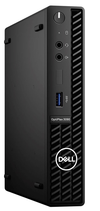 Dell OptiPlex 3090 MMF / Core i5-10500T | 2301 - JFF3P / Micro-PC Intel Core i5-10500T, Memoria RAM 8GB, HDD 1TB, Gráficos Intel UHD, RJ45-Port, Teclado & Mouse USB, Windows 10 Pro 