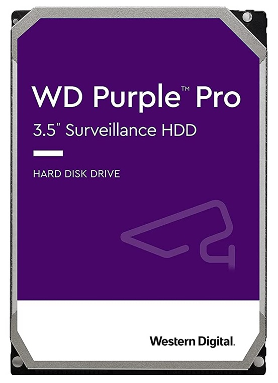 WD Purple Pro WD121PURP 12TB / Disco Duro Videovigilancia | 2305 - Disco Western Digital para Videovigilancia, Formato 3.5'', 7200 rpm, Interface SATA III 6 Gb/s, Caché de 256MB, Velocidad 245 MB/s, Operación 7x24 