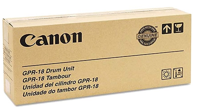 Unidad Drum-Cilindro-Tambor para Canon imageRUNNER 2020 / GPR-18 | Original Black Drum Unit Canon 0385B003 GPR18 0385B003BA