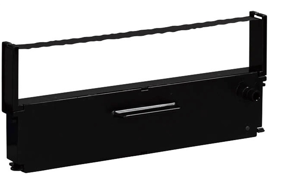 Cinta Epson ERC-31B / Negro | 2301 – Cartucho de cinta de tela negra, Rendimiento de impresión: 5000 páginas, Tecnología de impresión: matriz de puntos, Dimensiones: 203 x 95 x 32 mm, Peso: 90 g, Compatibilidad: TM930, TM950, TM-U950