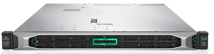  Servidor Tipo Rack - HPE ProLiant DL360 Gen10 / P23578 | 2109 - Formato Rack 1U, Procesador: 1x Intel Xeon-Silver 4210R, Memoria RAM 16GB (1x 16GB) 2933MHz, Red Ethernet Gigabit 4-Port, Soporta hasta 8-Discos (Ninguno Instalado), No Incluye DVD/RW