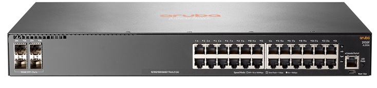  Switch 24-Puertos - HPE Aruba 2930F JL253A / SFP+ 10G | Administrable, Capa 3, Apilable (Stack), Bidireccional (Full Duplex), 24-Port Gigabit, 4-SFP+ 10G, RAM 1GB, Procesador ARM Coretex 1GHz, 95.2Mpps, 128Gbps, MAC 32K