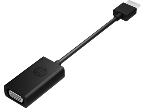 Convertidor de HDMI a VGA - HP X1B84AA | Cable convertidor de Puerto HDMI a VGA, Peso: 0.024 kg, Dimensiones (P x A x L): 13 x 25.5 x 173 mm. Garantía 1 año