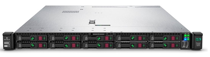  Servidor Rack - HPE ProLiant DL360 Gen10 867963 | Formato Rack (1U), Procesador: 2 x HPE Intel Xeon Xeon-G 5118 (12-Core, 2.3GHz, 16.5MB L3 Cache), Memoria Ram: 32GB 2400MHz, Red: HPE 640FLR-SFP28 10/25Gb 2-Port & Ethernet 1GbE 4-Port