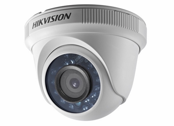 Camara CCTV Tipo Domo 1MP - Hikvision DS2CE56C2TIRP28 | Camara Tipo Domo para CCTV, HD 720p, 1/3'' CMOS, Lente 2.8mm, IR 20mts, Seguridad IP66, Garantía 1 Año